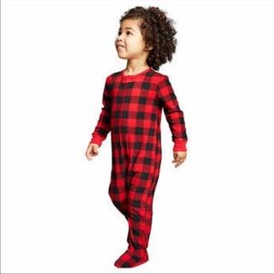 INFANT (size 3m) EDDIE BAUER BUFFALO PLAID ONESIE
